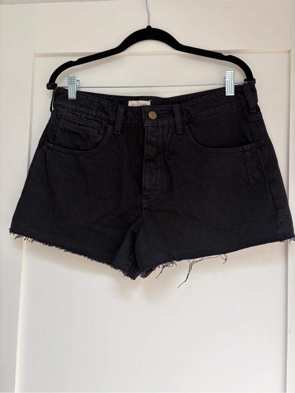 NWOT Pilcro Black Denim Shorts